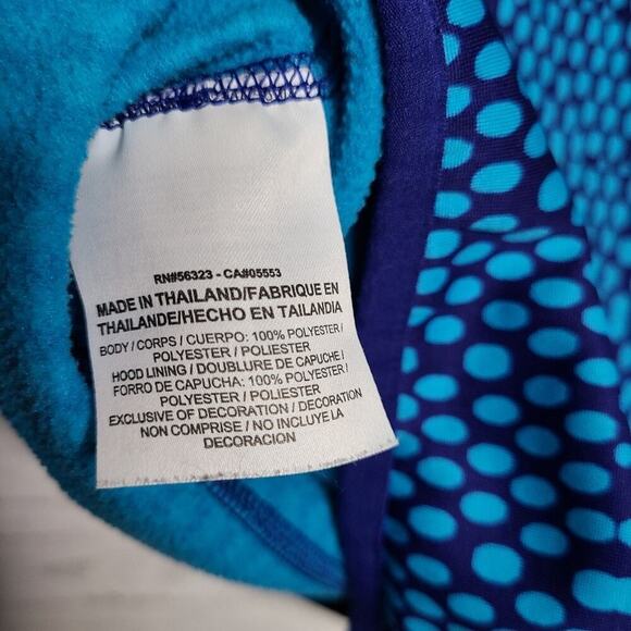 Nike‎ Size Small Blue Hooded Pullover Sweatshirt - Picture 4 of 12